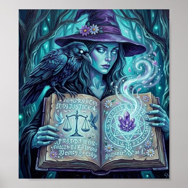 EnchantedBlueForest Poster (Front)