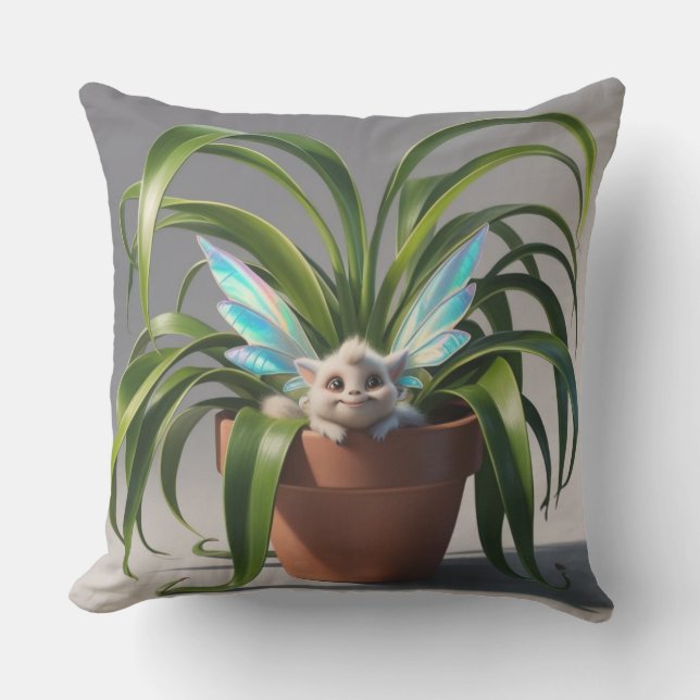 Enchanter in the Planter Cushion (Front)