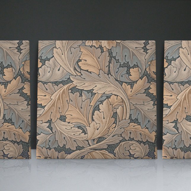 Enchanting Acanthus William Morris Floral  Tile (Creator Uploaded)