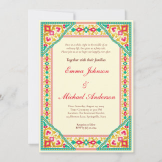 Enchanting Arabian Nights Invitation