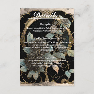 Enchanting Blooms detail enclosure card