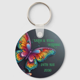 Enchanting Butterfly Bliss  Key Ring