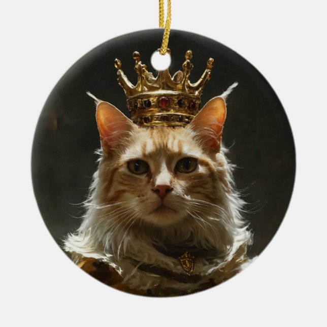 "Enchanting Cat Ornaments " (Front)