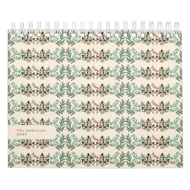 Enchanting Classic Elegance Christmas Holiday Calendar (Cover)