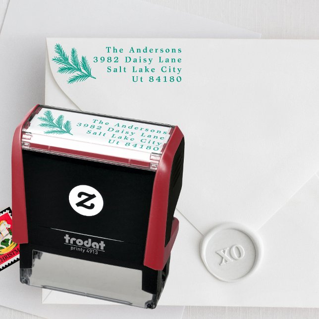 Enchanting Classic Elegance Christmas Holiday Self-inking Stamp (Creator Uploaded)