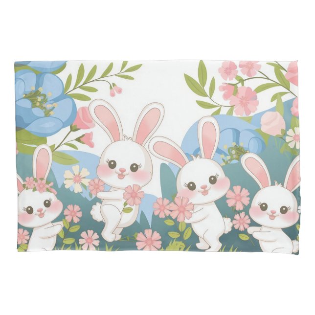 Enchanting Easter celebration design Pillowcase (Front)