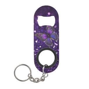 Enchanting Elegance: The Purple Sparkle Butterfly