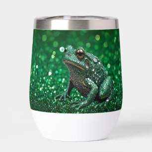 Enchanting Emergence: The Green Sparkle Frog