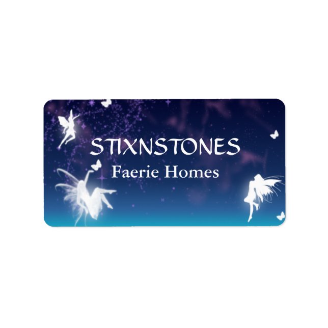 Enchanting Fairies Custom Label (Front)