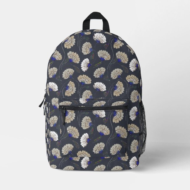 Enchanting Fan Printed Backpack (Front)