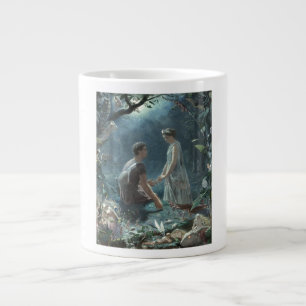 Enchanting Fantasy World A Midsummer Night's Dream Large Coffee Mug