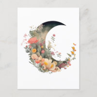 Enchanting Floral Moon, Gift for Moms