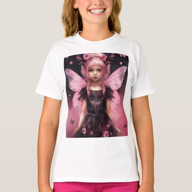 Enchanting Flutter:  T-Shirt (Front)