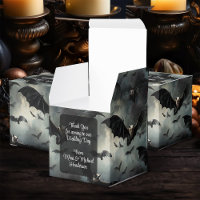 Enchanting Flying Vampire Bats Gothic Wedding