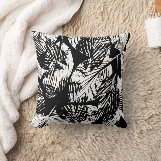 Enchanting Forest Foliage Seamless Pattern Cushion (Blanket)