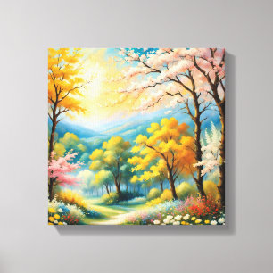 Enchanting Forest Path Art Print