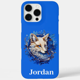 Enchanting Fox with Custom Name iPhone 16 Pro Max Case