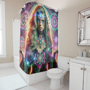 Enchanting Goddess  Shower Curtain
