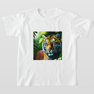 Enchanting Jungle Tiger - Fierce And Free T-Shirt