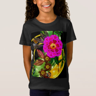 Enchanting Magenta & Gold  T-Shirt