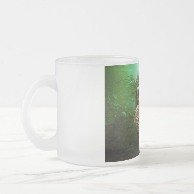 Enchanting Mermaid Mug – Magical Ocean Vibes (Left)