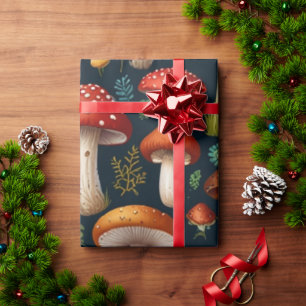 Enchanting Mushroom Forest Wrapping Paper