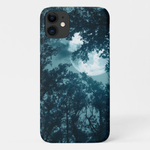 Enchanting Night Forest with Full Moon Case-Mate iPhone Case