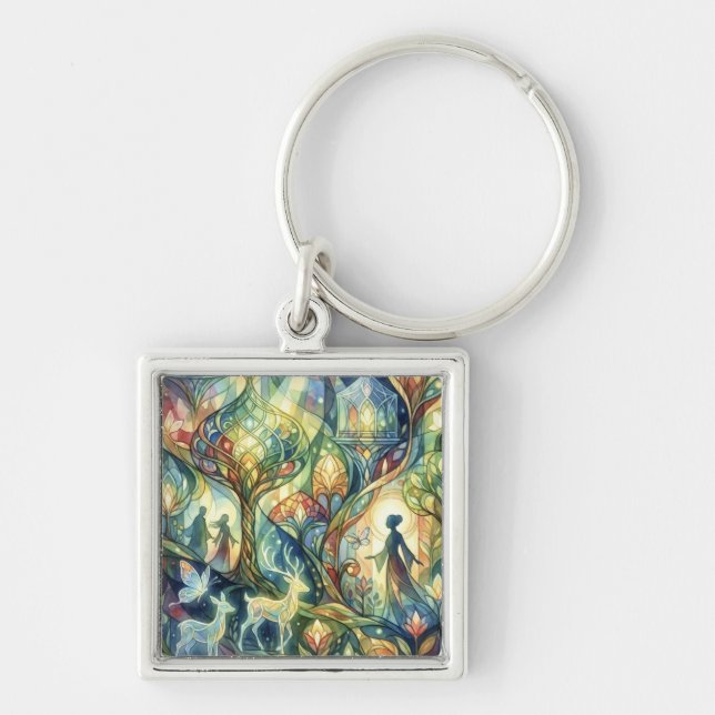 Enchanting, Romantic Keychain - Atmosphere of Love (Front)