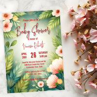 Enchanting Springtime Blossom Baby Shower