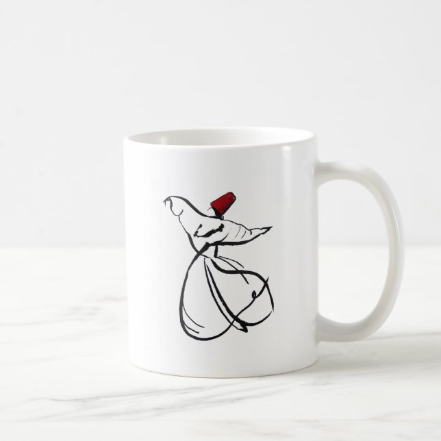 enchanting sufi coffee mug (Right)