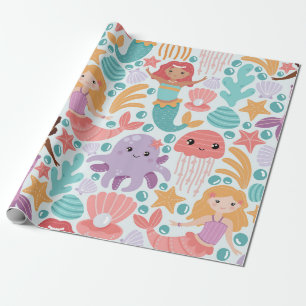 Enchanting Underwater World Wrapping Paper