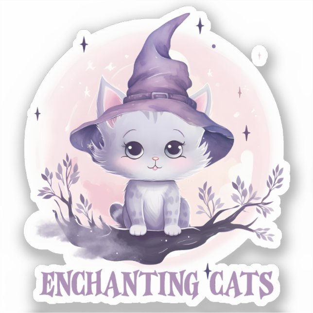 Enchanting Witch Cat (Front)
