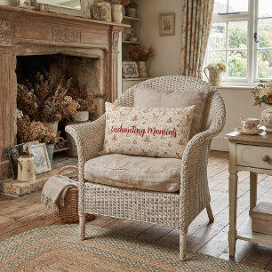 Enchanting Woodlands Animals Lumbar Cushion