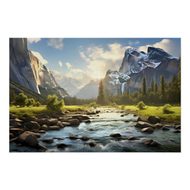 Enchantment in the Landscape Poster (Front)