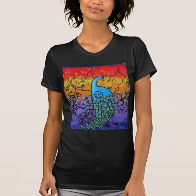 Enchantment Peacock T-shirt (Front)