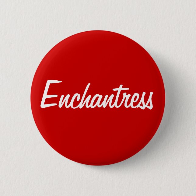 "Enchantress" Button (Front)