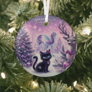Enchated Christmas Edition glass ornament
