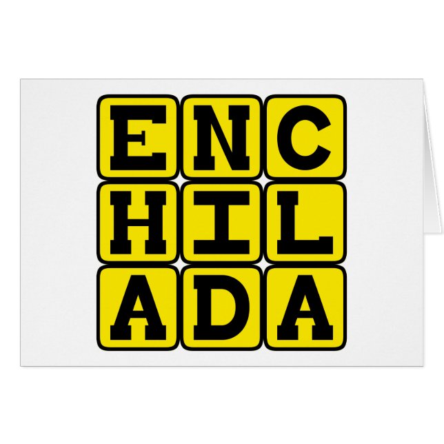 Enchilada, Mexican Delicacy (Front Horizontal)