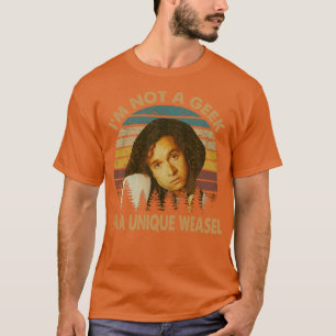 Encino Retro Comedy Films Man Im Not A Geek Im A U T-Shirt