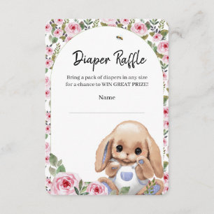 Enclosure Card Diaper Raffle