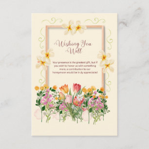 Enclosure Card Honeymoon Fund