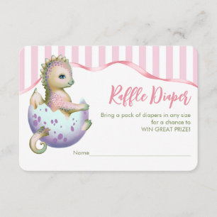 Enclosure Card  with a cute dragon.