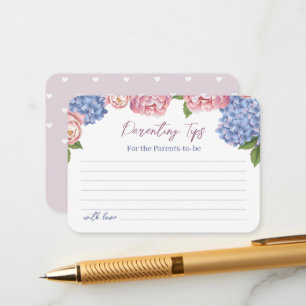 Enclosure Card with tips for parents.