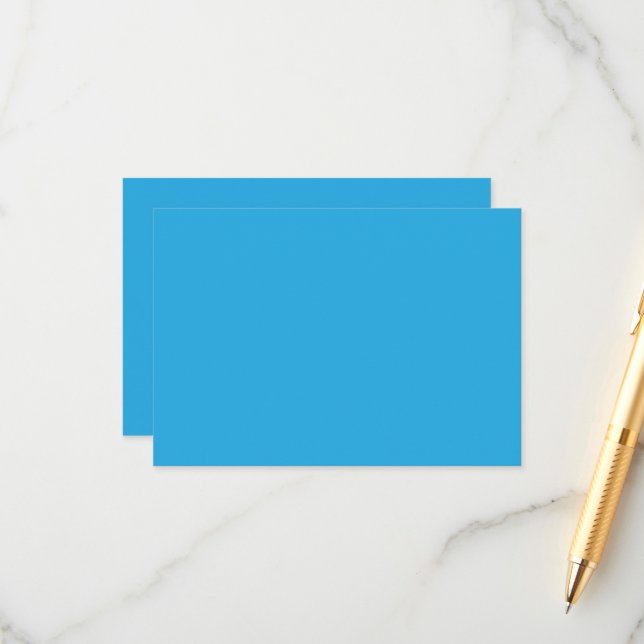 Enclosure Cards | Blue Minimalist – Modern Touch (Front/Back In Situ)