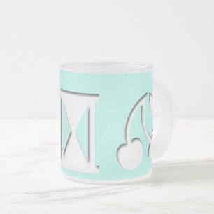 Encoded Message? Frosted Glas Mug