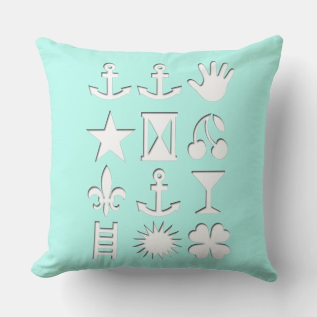 Encoded Message? - Pillow (Front)