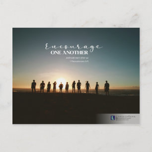 Encourage Each Other (1 Thessalonians 5:11) Postcard