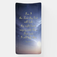 Encouragement Banner - Isaiah 41:13