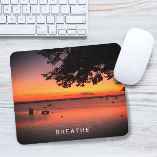 Encouragement Breathe CREATE YOUR OWN Photo Mouse Pad