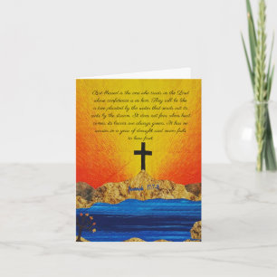 Encouragement Card, Blessings Note Card,  Card